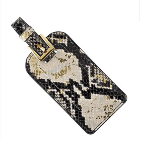 Unisex Graphic Image leather luggage tag - Picture 4 of 4